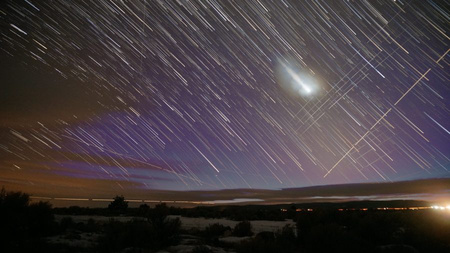 Venus and Starlink Satellites. Photo / Mike Lewinski / Creative Commons