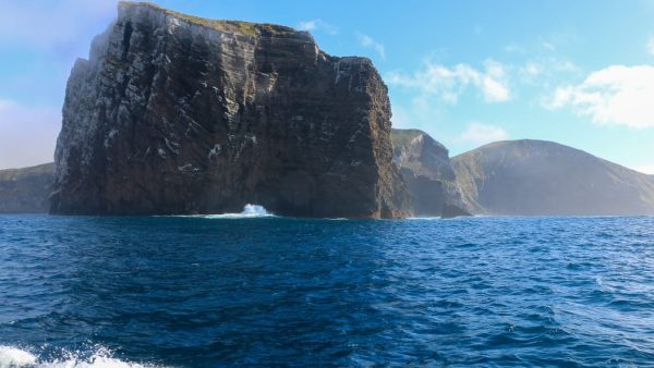 The main Antipodes Island. Photo / Claire Concannon / RNZ
