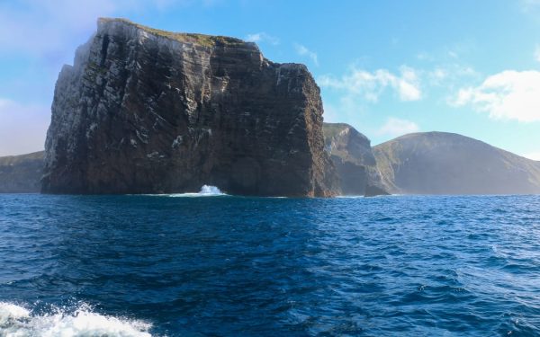 The main Antipodes Island. Photo / Claire Concannon / RNZ