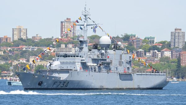 Above: The French frigate Vendemiaire, in Sydney, Australia in 2013. Photo / Saberwyn - Own work, CC BY-SA 3.0