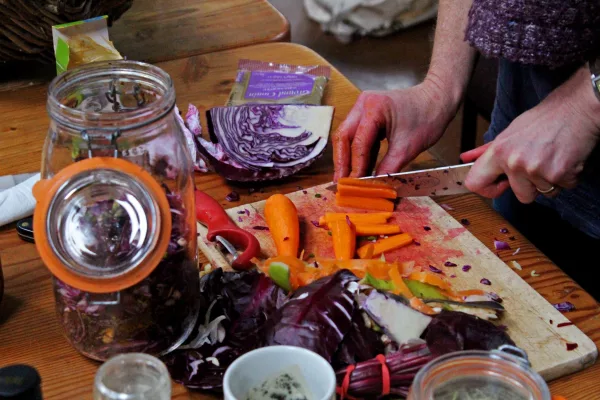 Fermenting Fundamentals: A Workshop Whisking Great Barrier into a Probiotic Paradise. Photo / Local Food Initiative