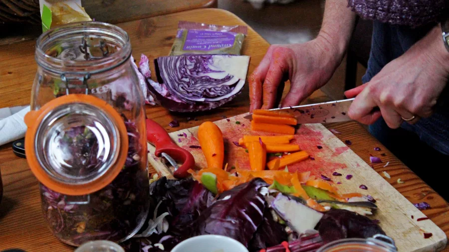 Fermenting Fundamentals: A Workshop Whisking Great Barrier into a Probiotic Paradise. Photo / Local Food Initiative