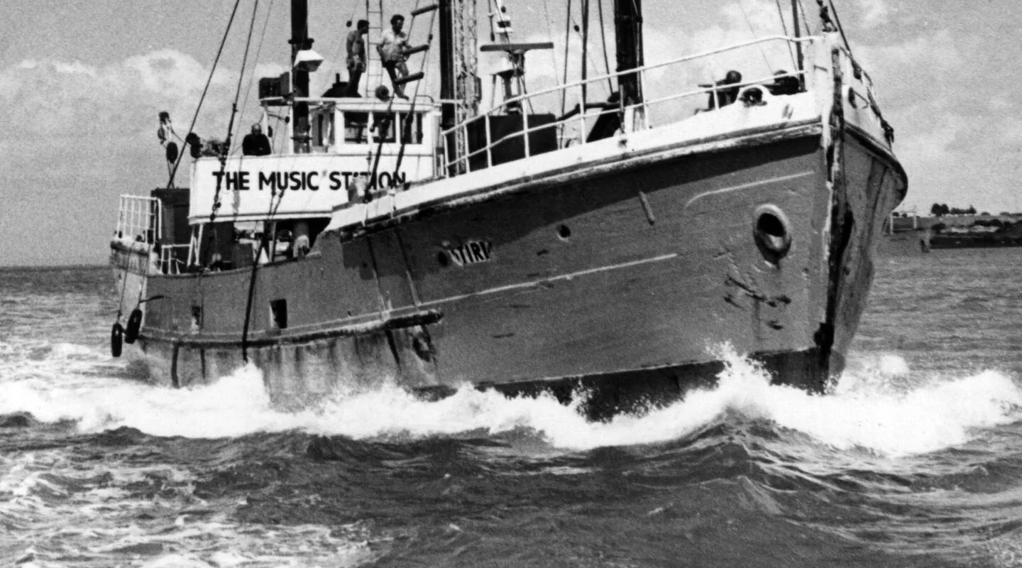 The boat Tiri, once the beating heart of Radio Hauraki and the centre of a political and media storm of the swinging sixties. Photo / NZME