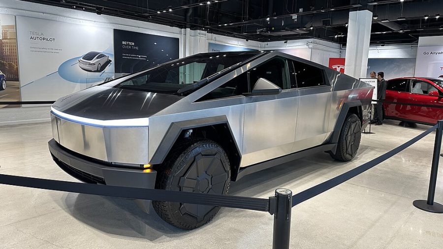Tesla Showroom Miami Design District December 2023. Photo / Phillip Pessar
