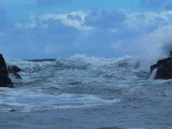 Aotea's Coast Braces for Incoming Storm. Photo / AoteaGBI.news FILE