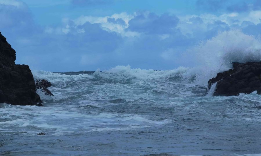 Aotea's Coast Braces for Incoming Storm. Photo / AoteaGBI.news FILE