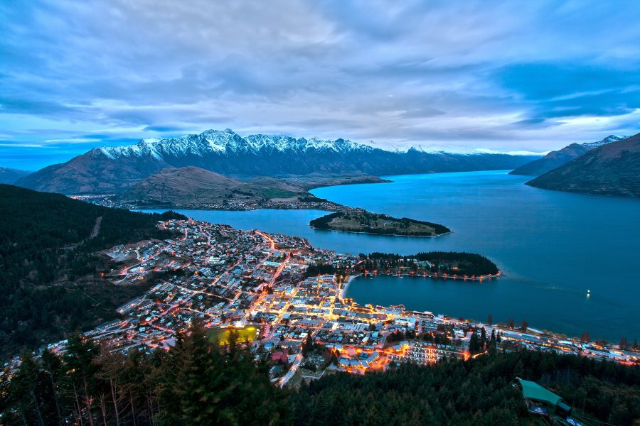 Stunning view of Queenstown from Bob's Peak, showcasing the breathtaking beauty of New Zealand's premier tourist destination. Photo / Lawrence Murray / CC