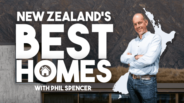 Phil Spencer uncovers Great Barrier Island architectural gem in his new series, NZ’s Best Homes with Phil Spencer. Photo / TVNZ