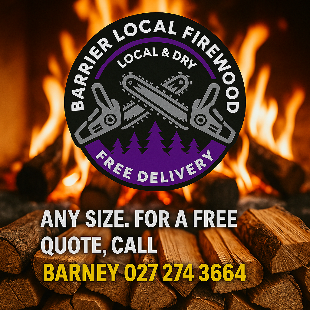 Barrier Firewood | Call Barney +64272743664