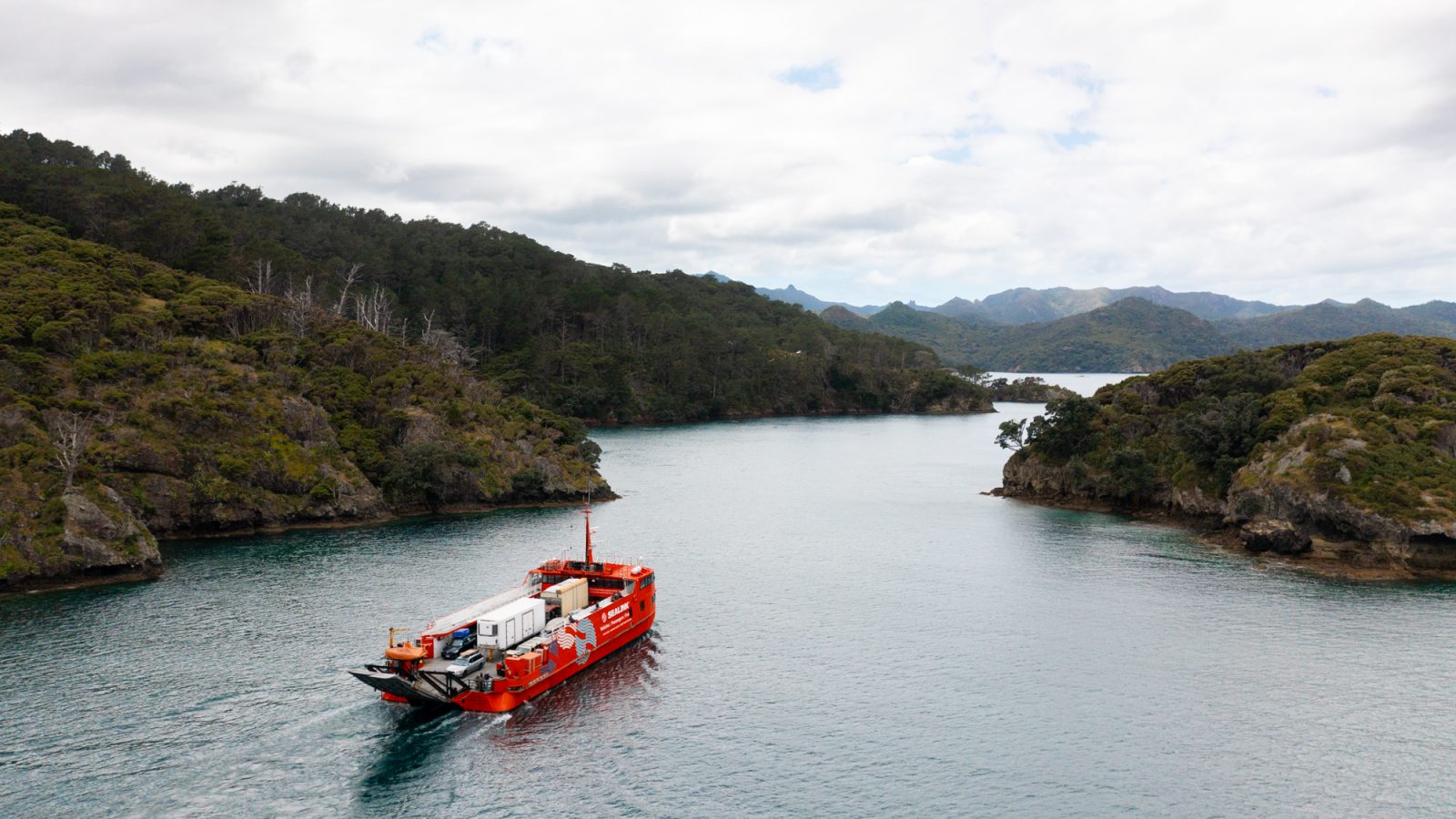 SeaLink ferry to Great Barrier Island: A costly voyage for islanders due to lack of subsidies and exemption from public transport regulations. Photo / Supplied