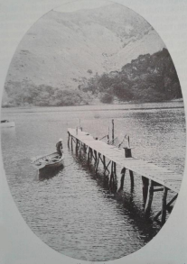 A typical Barrier jetty. Tea-tree lasted well in salt water.