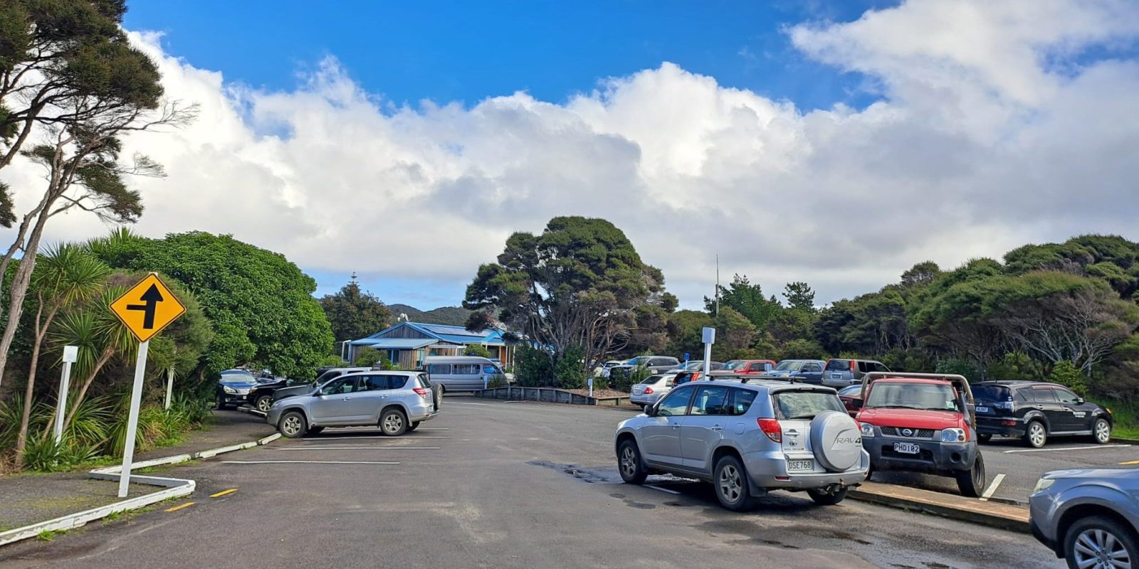 View of Claris Airport Carpark: The Focus of Auckland Transport's New $40,000 Surveillance Project