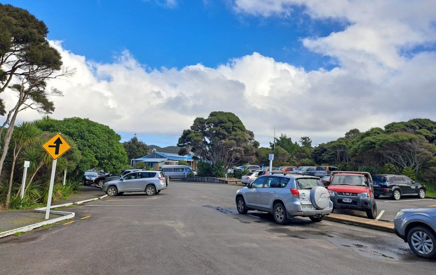 View of Claris Airport Carpark: The Focus of Auckland Transport's New $40,000 Surveillance Project