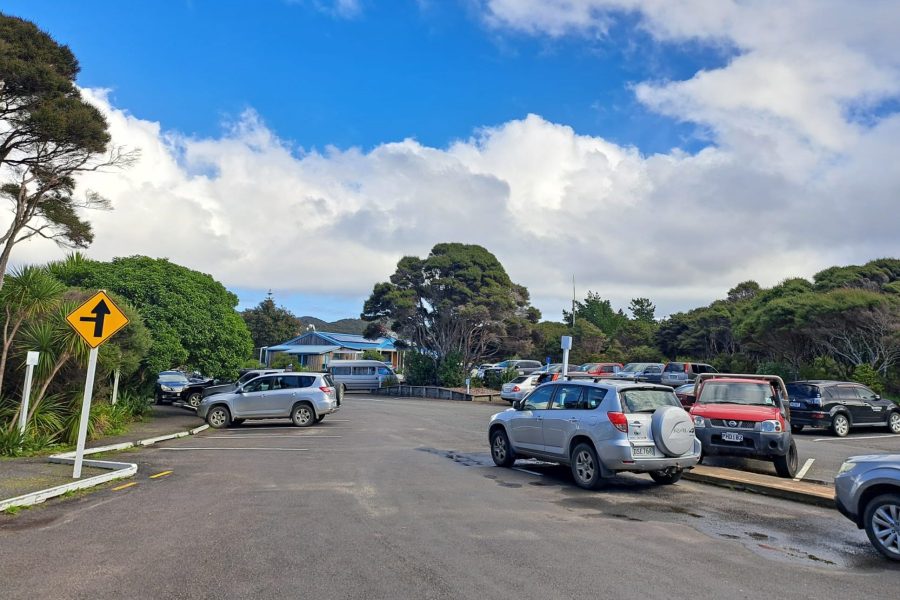 View of Claris Airport Carpark: The Focus of Auckland Transport's New $40,000 Surveillance Project