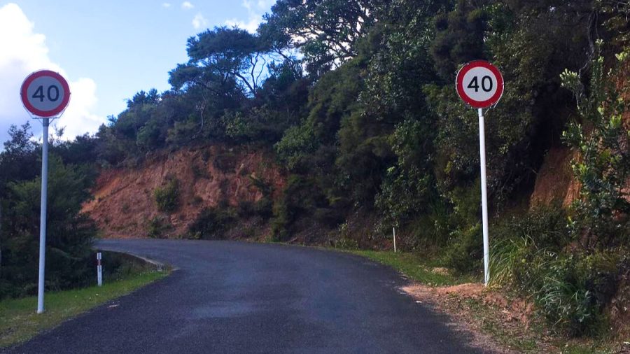 New speed limit signs on Great Barrier Island spark debate—are they safety measures or just another sign of the city's trappings creeping in?