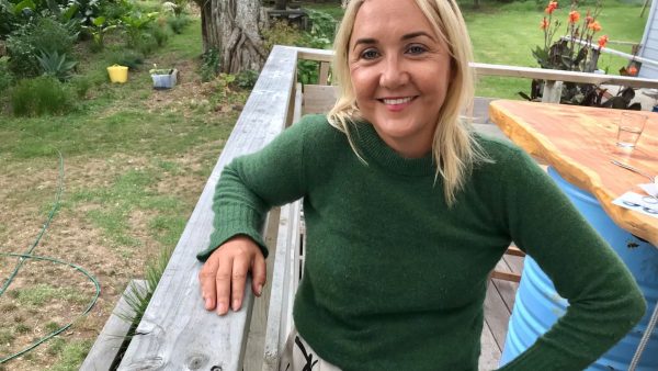 Nikki Kaye at The Currach Irish Pub, a beloved spot on Great Barrier Island where her friendly presence and warm smile made her a cherished part of the community.