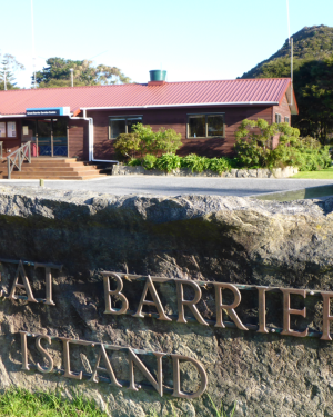 The Auckland Council service centre and local board office in Claris—hub of local decision-making on Great Barrier Island. Photo / Auckland Council