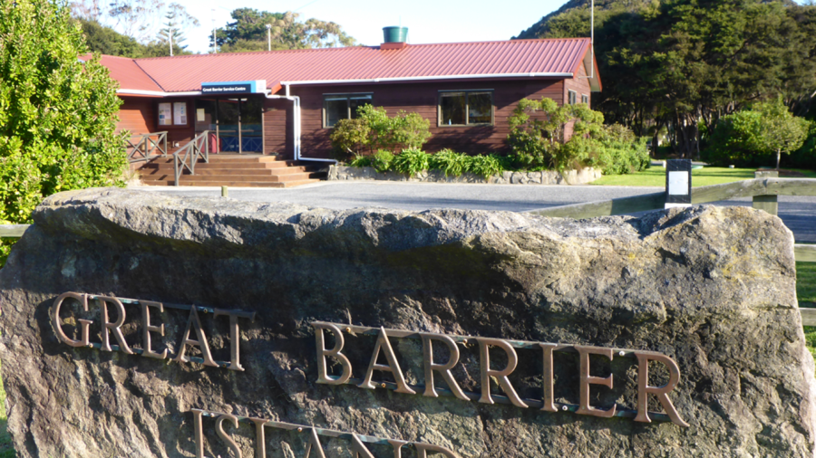 The Auckland Council service centre and local board office in Claris—hub of local decision-making on Great Barrier Island. Photo / Auckland Council