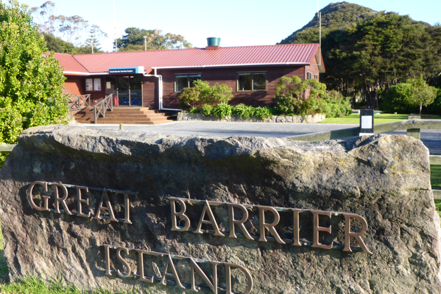 The Auckland Council service centre and local board office in Claris—hub of local decision-making on Great Barrier Island. Photo / Auckland Council