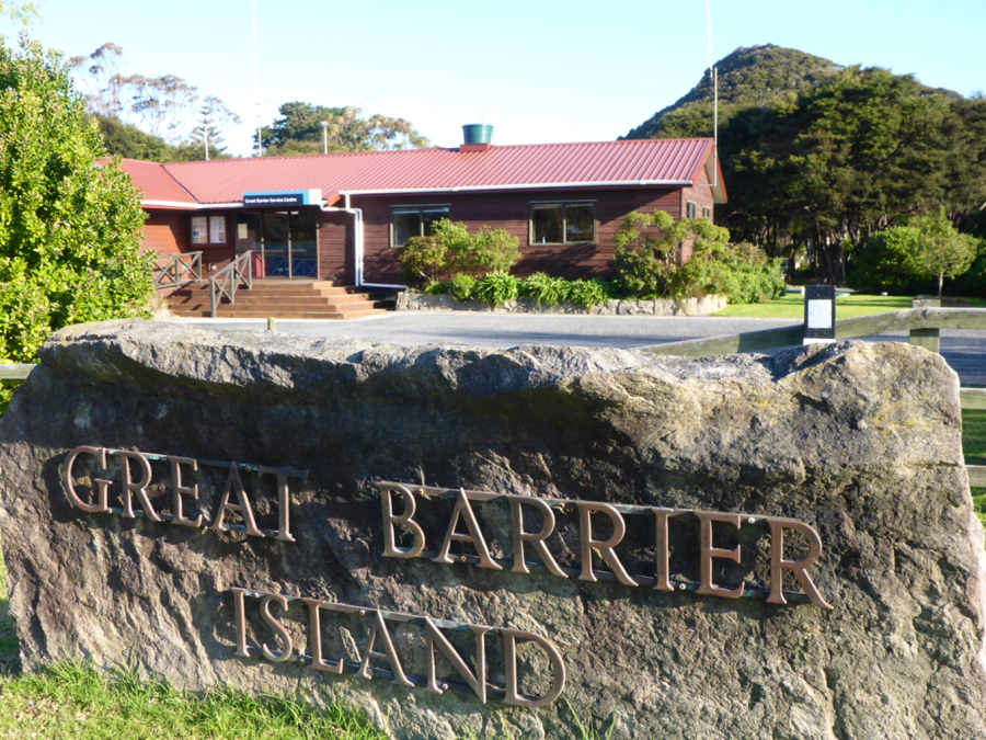 The Auckland Council service centre and local board office in Claris—hub of local decision-making on Great Barrier Island. Photo / Auckland Council