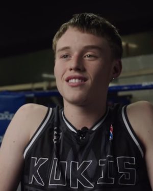 Hunter Edwards hasn’t forgotten where he comes from. The young kickboxer grew up on Great Barrier and is now carving out a name for himself in the K-1 scene with Balmoral Lee Gar in Auckland.