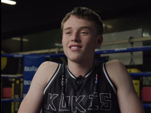 Hunter Edwards hasn’t forgotten where he comes from. The young kickboxer grew up on Great Barrier and is now carving out a name for himself in the K-1 scene with Balmoral Lee Gar in Auckland.