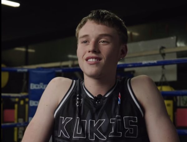 Hunter Edwards hasn’t forgotten where he comes from. The young kickboxer grew up on Great Barrier and is now carving out a name for himself in the K-1 scene with Balmoral Lee Gar in Auckland.