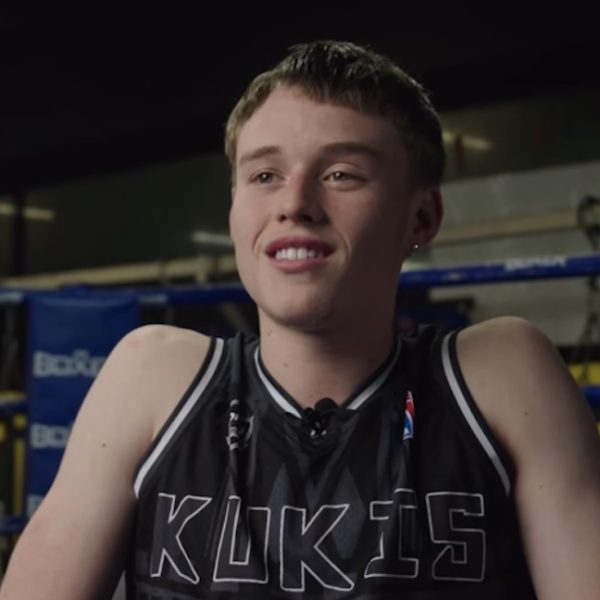 Hunter Edwards hasn’t forgotten where he comes from. The young kickboxer grew up on Great Barrier and is now carving out a name for himself in the K-1 scene with Balmoral Lee Gar in Auckland.