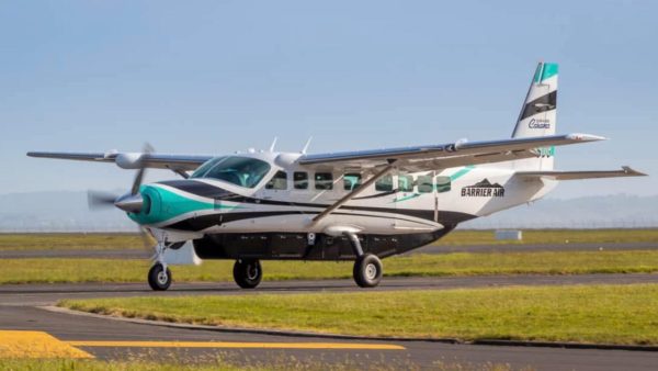 A Barrier Air Cessna Grand Caravan — the airline says government loans will help, but rising costs and a weak Kiwi dollar remain major challenges.