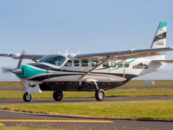 A Barrier Air Cessna Grand Caravan — the airline says government loans will help, but rising costs and a weak Kiwi dollar remain major challenges.