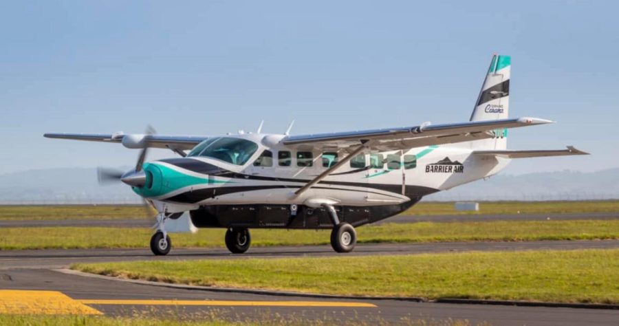 A Barrier Air Cessna Grand Caravan — the airline says government loans will help, but rising costs and a weak Kiwi dollar remain major challenges.