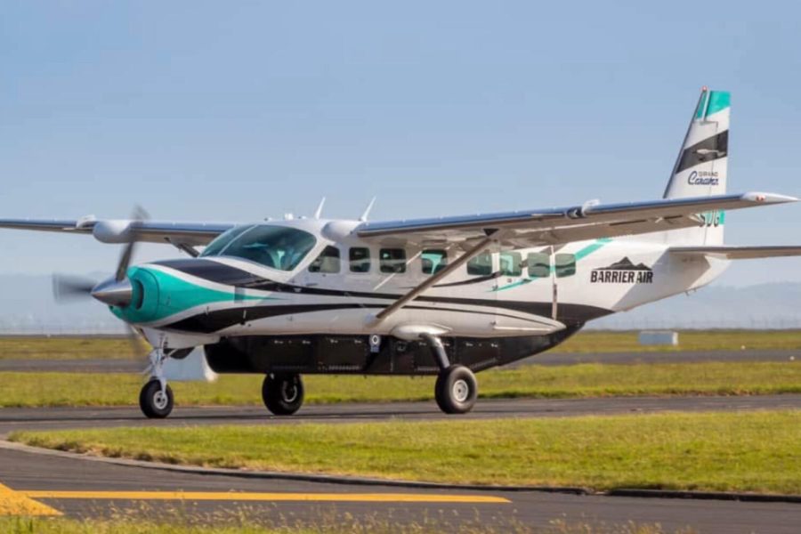 A Barrier Air Cessna Grand Caravan — the airline says government loans will help, but rising costs and a weak Kiwi dollar remain major challenges.