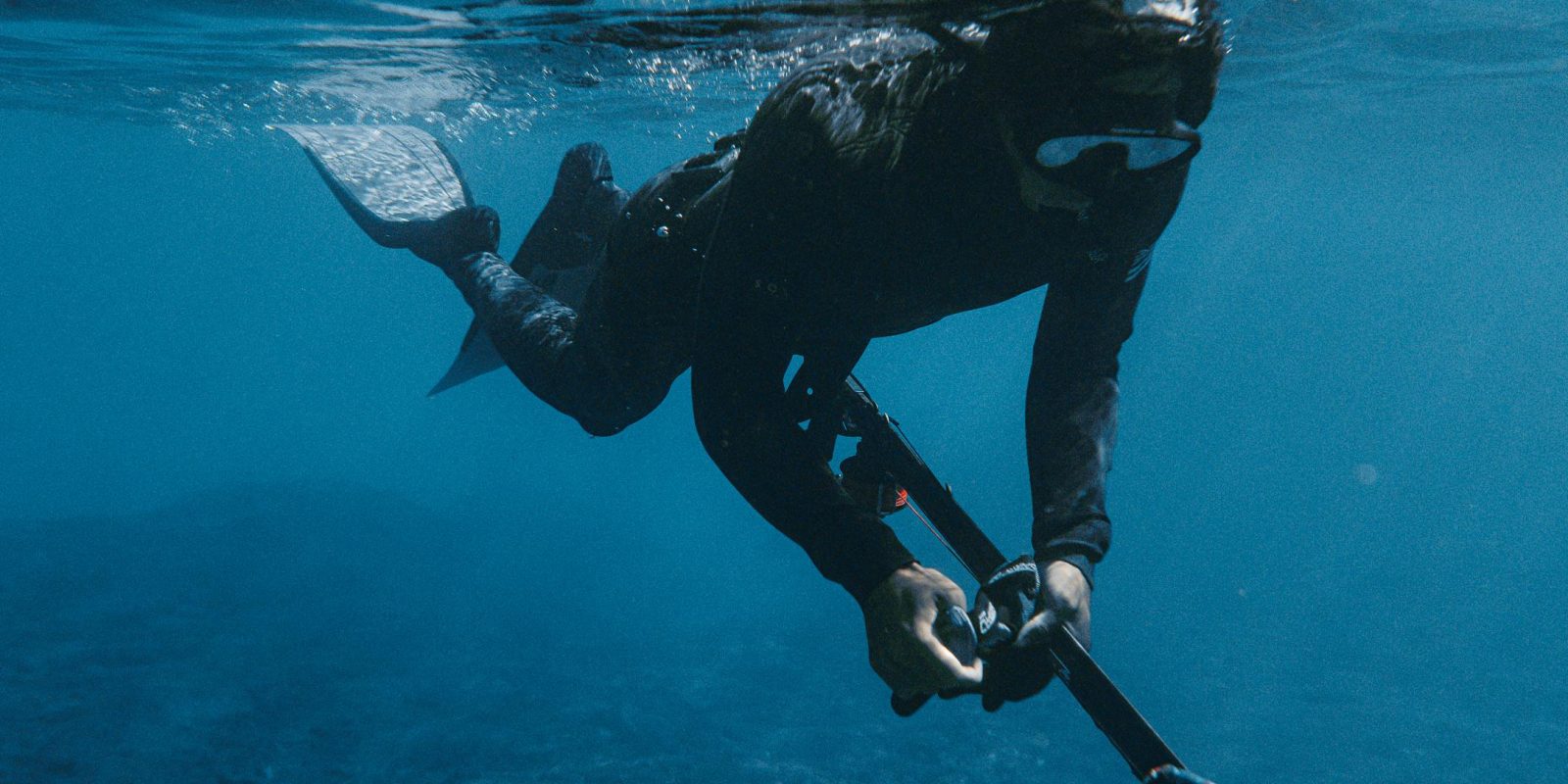 Spearfishing. Photo / Daniel Torobekov