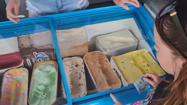 Crowds turned out for the opening of Mumma Wenz Ice Cream, with locals calling it a sweet new addition to summer on the Barrier.