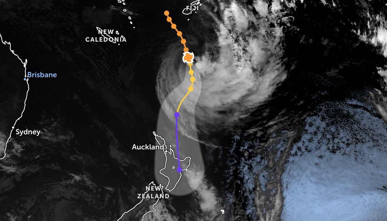 Tropical Cyclone Vaianu - Zoom Earth